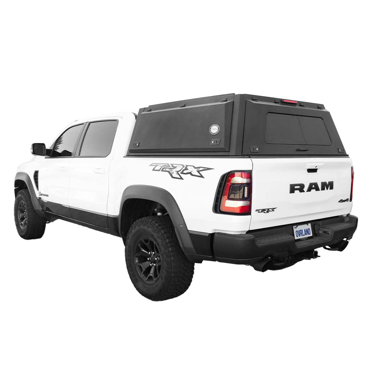 Expedition Truck Cap with Full Wing Doors, Front & Rear Window & 3RD Brake Light
